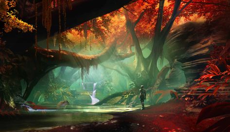 Some of my favorite Destiny 2 wallpapers from the recent Concept Art release and the E3 Conference - Album on Imgur Destiny Wallpaper Hd, Concept Art Landscape, Destiny Game, Concept Art World, Level Design, Fantasy Forest, Destiny 2, Art Disney, Fantasy Places