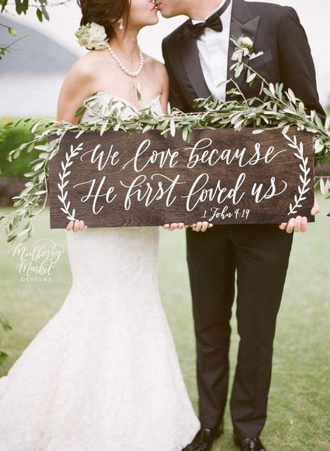 sign Christian Wedding Ideas Decor, Christian Wedding Ideas Ceremony, Godly Wedding, Holiday Wedding Decor, God Centered, Vowel Renewal, Renewal Ceremony, Wedding Renewal, Wedding Arches