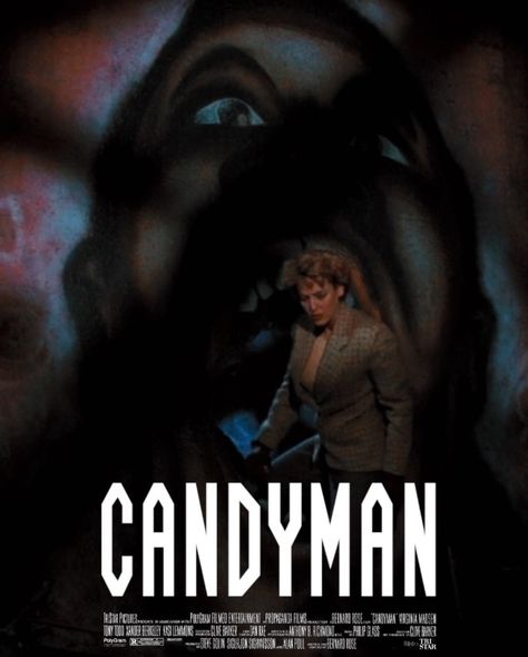 Candyman 1992 Candyman 1992, The Wickerman 1973, Casper 1995 Poster, Pestilence Horseman Book, Demons Movie 1985, Tri Star, 80s Horror