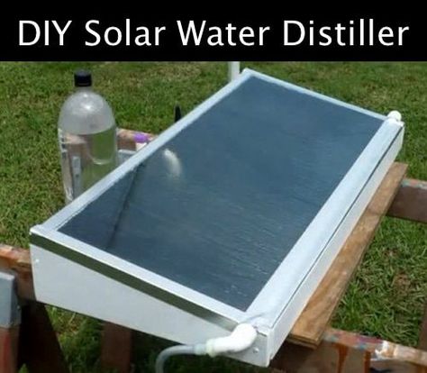 Solar Water Distiller, Windmill Water Pump, Ram Pump, Survival Prepping Diy, Water Distiller, Windmill Water, Ground Water, Solar Roof Tiles, Solar Energy Projects