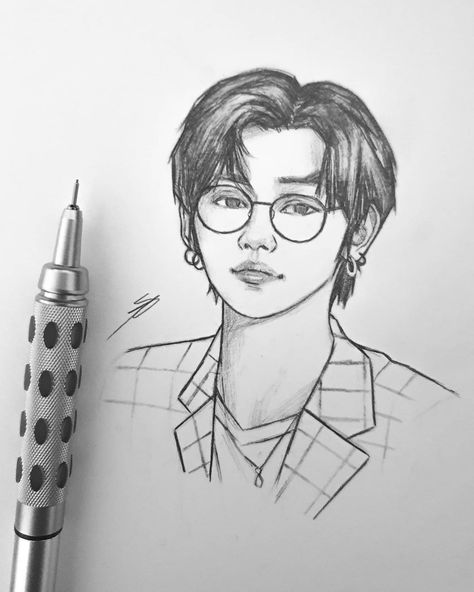 16.2k Likes, 64 Comments - • Nikki • (@shooky_dough) on Instagram: “✨ Yeonjun ✨ #txt #txtfanart #fanart #Yeonjun #art #drawing #sketch #kpop #kpopfanart” Sketch Kpop, Kpop Drawings, Easy Drawings Sketches, Txt Yeonjun, Fan Art Drawing, Art Drawings Sketches Creative, Bts Drawings, Sketches Easy, Book Art Drawings