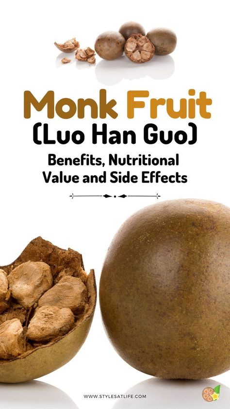 Let us go through this article to learn more about the Monk fruit benefits and how can you incorporate it into your diet. Monk Fruit Benefits, Luo Han Guo, Magical Food, Fruit Benefits, Monk Fruit, Facial Aesthetics, Lack Of Energy, Nutritional Value, Kool Aid