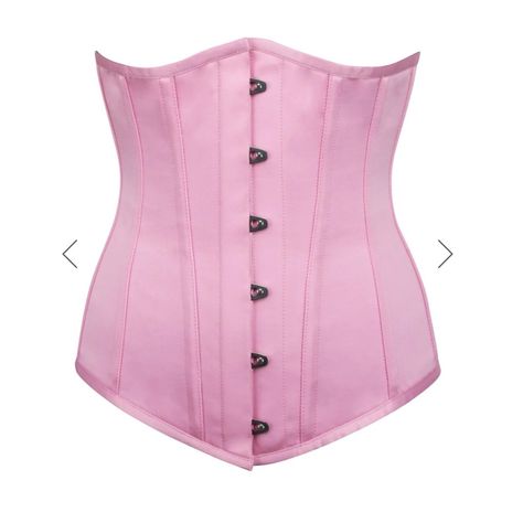 Underbust Corset, Long A Line, Wardrobe, Birthday, Pink