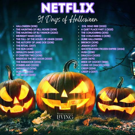 30 Days Of Halloween, Tucker And Dale Vs Evil, Halloween Town Disney, Hocus Pocus Disney, Halloween Movies To Watch, Monsters Vs Aliens, The Babadook, The Thing 1982, House On Haunted Hill