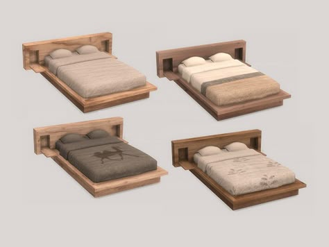 Sims 4 Wooden Furniture Cc, Sims 4 Cc Male Decor, Sims 4 Bedframes, Sims 4 Furniture Cc Bed, Sims 4 Minimalist Cc Clothes, Sims 4 Cc Japanese Furniture, Sims 4 Bed Cc Furniture, Sims 4 Bed Frames Cc, Sims 4 Cc Bed Frame