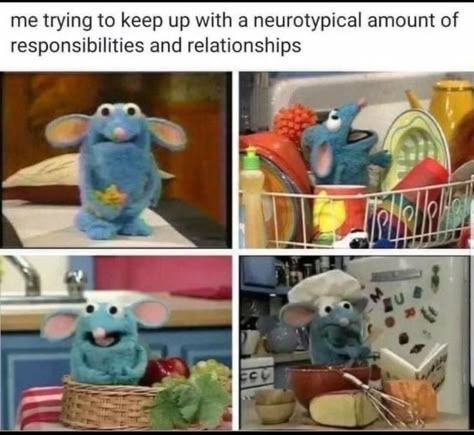 Mental And Emotional Health, What’s Going On, Emotional Health, Funny Posts, Dankest Memes, Mood Pics, Really Funny, I Laughed, Dinosaur Stuffed Animal