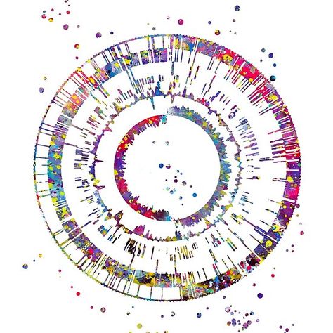 Genomics, science, science art, DNA, DNA print, watercolor DNA Dna Sequence Art, Genomics Art, Dna Tree Tattoo, Dna Aesthetic, Genetics Art, Biotechnology Art, Science Artwork, Spine Anatomy, Dna Drawing