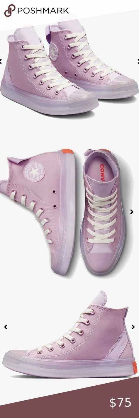 Converse All Star Cx Stretch Peaceful Plum Pale Amethyst High Top Canvas 10.5 Converse All Star, Chuck Taylor All Star, Chuck Taylor, Chuck Taylors, High Top, All Star, High Tops, Plum, Converse