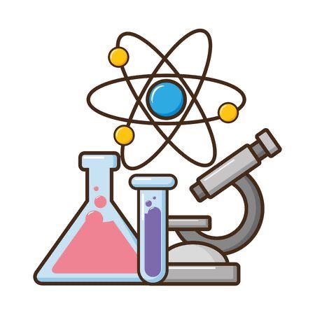 Science Lab Decorations, Science Vector, Creative Logo Design Art, Chemistry Between Two People, Science Symbols, Science Cartoons, Golden Lab, Valentine Card Crafts, Science Clipart