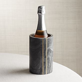 Hayes Black Marble Wine Cooler Best Wine Coolers, Marble Serving Boards, Marble Board, Cheese Knife Set, Italy Wine, Wine Tools, Wine Wednesday, Marble And Gold, Wine Chiller