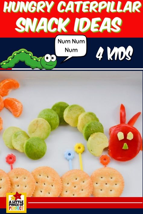 Snack Activities, Fun Snack Ideas, Sensory Play Recipes, Fun Food Ideas, Snack Ideas For Kids, Caterpillar Craft, Diy Preschool, Kid Snacks, Food Play