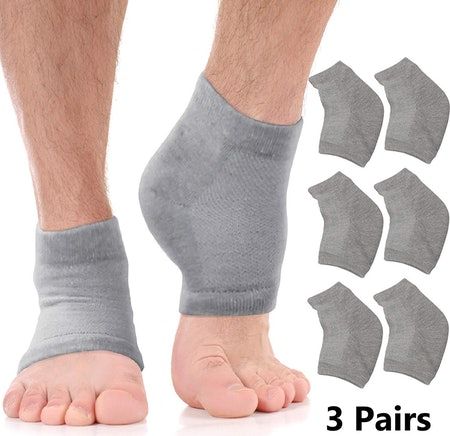 47 Weird Products On Amazon That Are About As Genius As It Gets Feet Lotion, Aloe Socks, Pedicure Socks, Heel Balm, Gel Socks, Dry Cracked Heels, Dry Heels, Heel Repair, Heel Socks