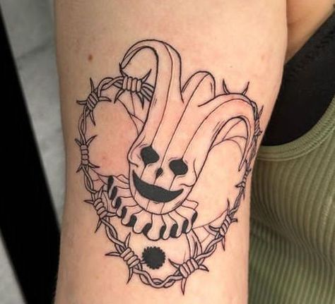 Horror Movie Patchwork Tattoo, Luna Ghost Tattoo, Scooby Doo Ghost Tattoo, Luna Ghost Scooby Doo Tattoo, Spooky Island Tattoo, Halloween Disney Tattoos, Smiling Friends Tattoo, Paranormal Tattoo Ideas, Halloween Horror Tattoo