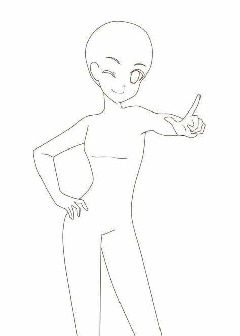 Anime Pointing Finger Pose, Pointing Pose Reference Drawing, Anime Pointing Finger, Pointing Finger Reference, Pointing Pose Reference, Pointing Pose, Ych Base, Drawing Anime Bodies, Poses Manga