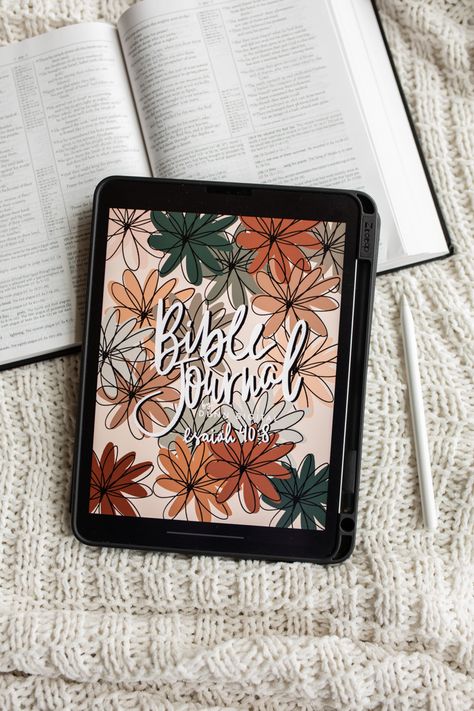 Digital journal template Procreate Journal Template, Digital Bible Journaling Ipad, Goodnotes Bible, Bible Tracker, Notebook Printables, Bible Reading Tracker, Journal For Goodnotes, Bible Study Worksheet, Goodnotes Notebook