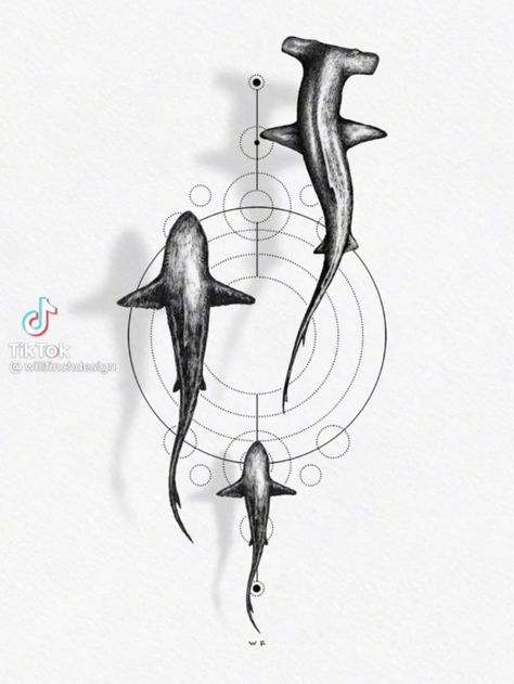 Manta Tattoo, Hai Tattoo, Concept Tattoo, Gotik Tattoo, Marine Tattoo, Goblin Shark, Shadow Tattoo, Shark Drawing, Sea Tattoo