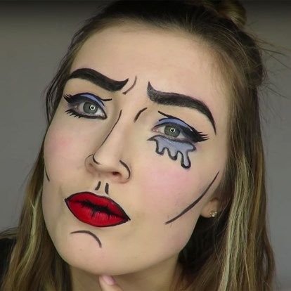 Makeup Looks Costume, Scary Halloween Makeup Looks, Easy Halloween Makeup Looks, Esmeralda Costume, Filter Makeup, Easy Halloween Makeup, Creepy Halloween Makeup, Cute Halloween Makeup, Halloween Makeup Diy