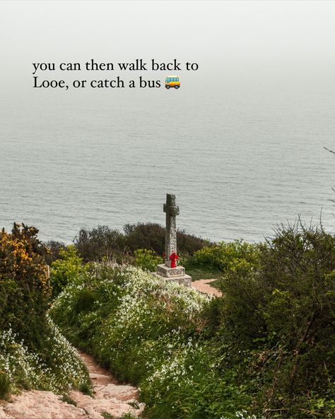 We are back with this gem of a hike from Looe to Polperro. A beautiful stretch of the south west coast path. When I set off it was a super misty moody day, then for the hike back the sun came out. It was cool seeing everything in different lights. Felt like a different hike. I found it pretty easy, but I had just spent a couple of months hiking all over the south west coast path, so it was easy in comparison. If you don’t hike much it would probably be more of a moderate difficulty. South West Coast Path, Seaside Village, Secluded Beach, We Are Back, South West, Cornwall, West Coast, The South, Coming Out