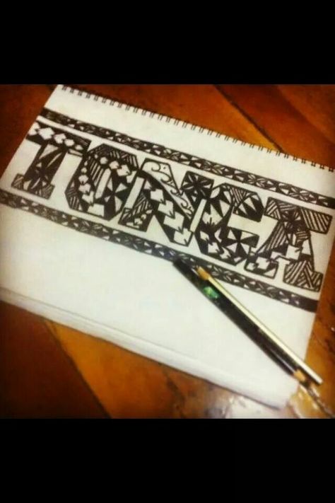 Awesome sketch! Tongan pride poly design Polynesian Sketch, Polynesian Drawing, Islander Patterns, Tongan Designs, Tongan Art, Tongan Flag, Tongan Tattoo, Tongan Culture, Canvas Business