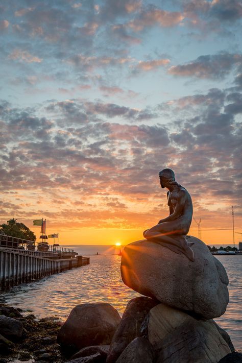 Pluto Projector, Mermaid Copenhagen, Denmark Aesthetic, Copenhagen Aesthetic, Travel Denmark, Copenhagen City, Copenhagen Travel, Denmark Copenhagen, Mermaid Statues