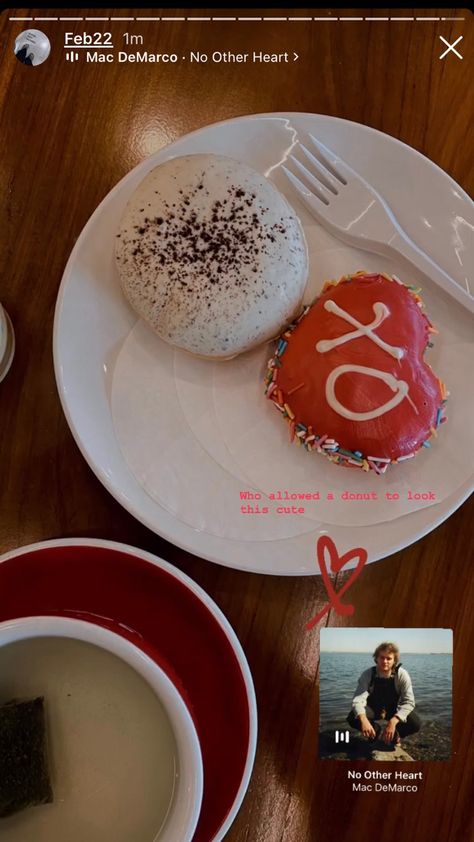 Valentines Donut IG Story Donuts Instagram Story Ideas, Valentines Day Ig Story, Valentines Ig Story, Donut Instagram Story, Donut Story, Valentines Donut, Donut Quotes, Insta Edits, Dream Aesthetic