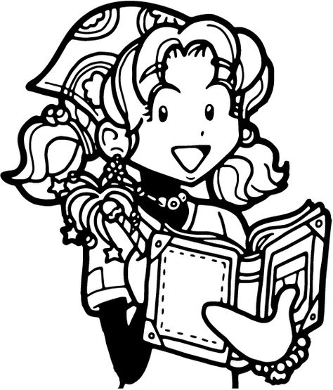 Dork Diaries Characters, Dork Diaries Series, Dork Diaries Books, Dork Diaries, Diary Book, Cartoon Coloring Pages, Creating Characters, Nikko, Coloring Book Art