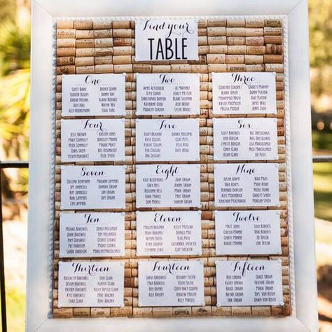 7 Simple & Stunning Wine Cork Wedding DIY Ideas Wine Cork Wedding Ideas, Cork Wedding Ideas, Wine Cork Wedding Decorations, Wine Cork Wedding Favors, Wine Cork Centerpiece, Wine Cork Wedding, Wine Theme Wedding, Wine Cork Coasters, Seating Chart Wedding Diy