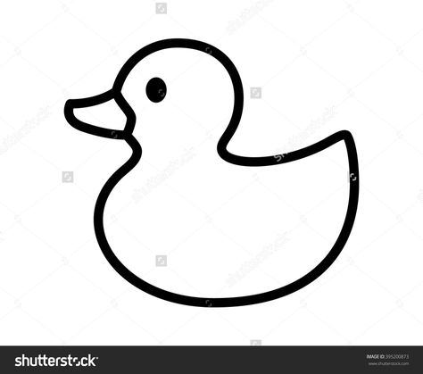 Duck Clipart Black And White, Duck Clipart, Rubber Ducks, Clipart Black And White, Rubber Ducky, Art Icon, Bath Toys, Rubber Duck, Ducks