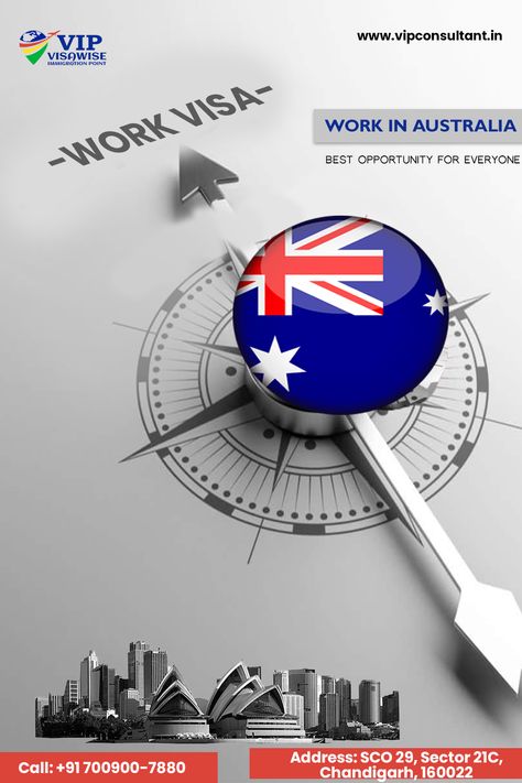 Get best opportunity for everyone to work in australia.. To know more, Call: +91 700900-7880 or Visit us: www.vipconsultant.in #australia #work #workvisa Education Tips, Work In Australia, To Work, For Everyone, Australia, Education, Quick Saves