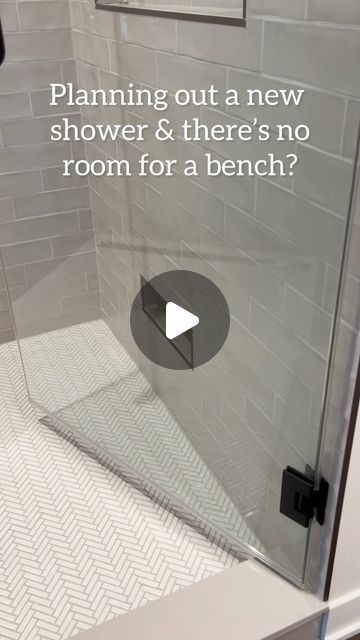 Paige Bower | Budget DIY + Custom Carpentry + Design on Instagram: "Looking to update your shower soon? There isn’t always room for a bench when space doesn’t allow…so we like to add custom niches!   In this custom shower, we utilized the stud cavities and placed a few custom sized niches: 1 that is taller for all the shampoo and body wash bottles and another that is lower to place a foot for shaving.   Sometimes we have to get creative and work with the space we are given!   Would you put in a shaving niche?  #customniches #shavingniche #customshower" Shaving Niche, Custom Carpentry, Custom Shower, Budget Diy, Get Creative, Cavities, Diy Custom, The Space, Carpentry