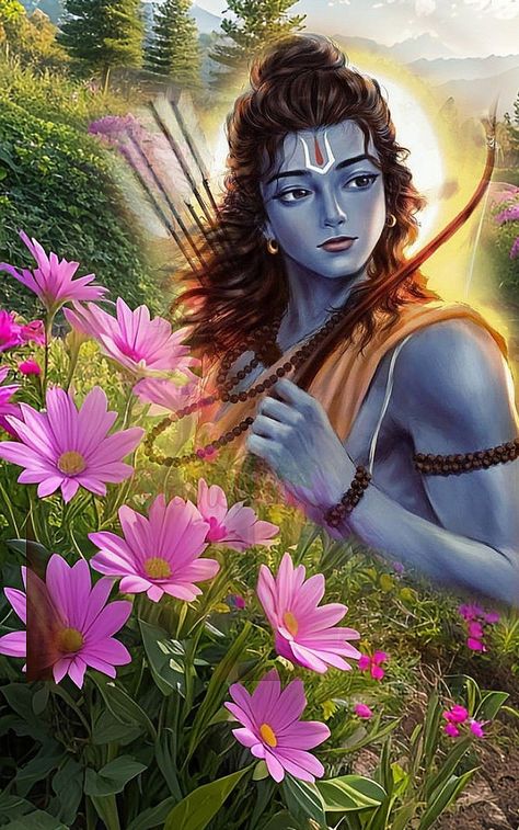 Latest,, Shree Ram Images, Status & HD Wallpapers...🙏🌹🚩 Shree Ram Hd Wallpaper, Ram Images Hd, Ram Images, Goddess Images, Shree Ram Images, Ram Ji Photo, Ram Wallpaper, Sri Ram, Ram Image