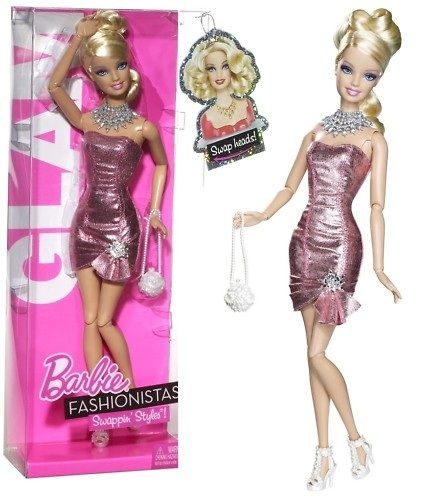 2010 Barbie Fashionista Second Wave Glam Barbie 2010 Dolls, 2000s Barbie Dolls, 2010 Barbie, Fashionista Barbie, Y2k Barbie, Barbie Hairstyle, Barbie 80s, Bad Barbie, Barbie Fashionista Dolls