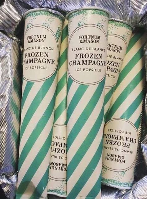 Frozen Champagne, Positano, Italy and Have a Happy Weekend! Champagne Popsicles, Ice Popsicle, Fortnum And Mason, Makeup Tricks, Japanese Sweets, Gin Tonic, Adult Drinks, Frozen Treats, Wedding Food