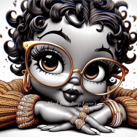 Black Betty Boop Aesthetic, Black Baby Art, Mom Poems, Betty Boop Classic, Black Betty Boop, Betty Boop Art, Betty Boop Cartoon, Betty Boop Pictures, Black Betty