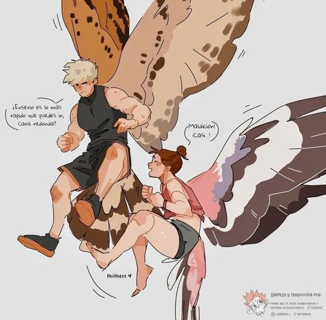 Winged People, Bird People, Hybrid Art, Wings Drawing, Boku No Hero Academia Funny, Creature Feature, Mythical Creatures Art, My Hero Academia Episodes, Hero Academia Characters