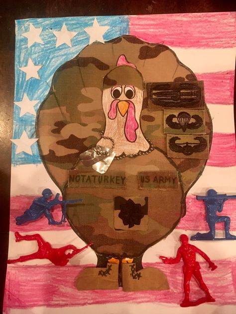 Disguise a Turkey Army Military style...family project yeaaahhhhhhh..... Disguise A Turkey Soldier, Crazy School Day, Turkey Disguise Project, Turkey Project, Turkey Disguise, Tom Turkey, Thanksgiving Inspiration, Burlap Decor, Thanksgiving Preschool