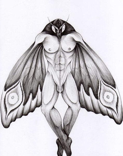 mothman Mothman Sketch, Mothman Drawing, Sketching Painting, Sketch Painting, Supernatural, Sketch, Humanoid Sketch, Drawings, Animals