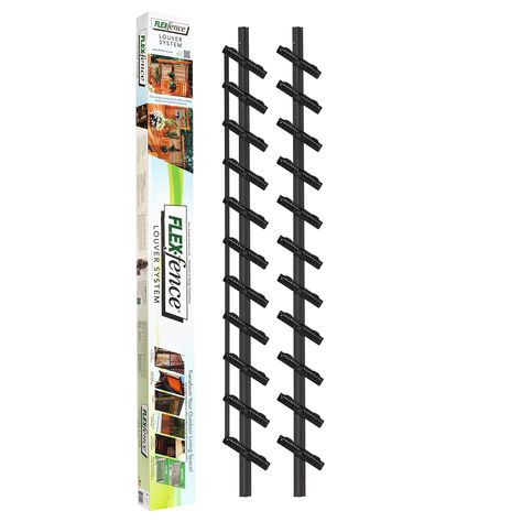 Flex-Fence, Decorative Versa Fence Louver System, Perfect for Gardens, Patios and Outdoor Spaces, Indoor and Outdoor Use, 1 Pack : Amazon.ca: Patio, Lawn & Garden Fence Diy, Outdoor Fencing, Patio Privacy, Shell Game, Backyard Privacy, Privacy Panels, Fence Decor, Backyard Fences, Mesh Screen