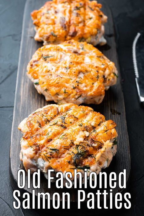 Indulge in nostalgia with this classic old fashioned recipe for salmon patties. Crispy, flavorful, and made with pantry staples. Recipe For Salmon Patties, Old Fashioned Salmon Patties, Recipe For Salmon, Salmon Cakes Recipe, Classic Old Fashioned, Old Fashioned Recipe, Salmon Croquettes, Pinterest Food, Salmon Patties Recipe