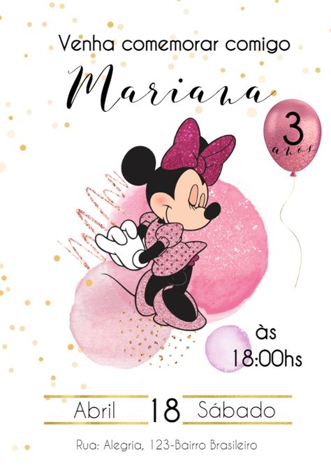 Edítate gratis usando nuestro editor online | Design by Julia Berdugo | Invitación Digital Invitación de cumpleaños de Minnie Mouse

¡La invitación Invitación de cumpleaños de Minnie Mouse perfecta para tu evento!

Personaliza tu invitación a tu gusto con nuestro editor en línea

Nuestra invitación digital Invitación de cumpleaños de Minnie Mouse es totalmente personalizable. Puedes cambiar el texto, la fuente, los colores e incluso agregar fotos. Es fácil de usar y puedes cr Minnie Boutique, Mini Mouse, Moana, Online Design, Minnie Mouse, Canvas, Quick Saves