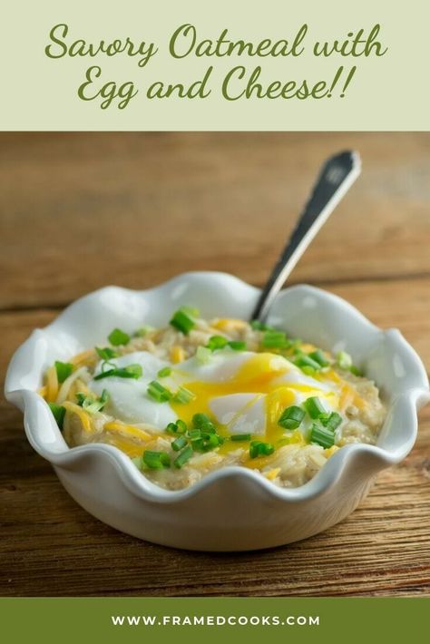 Savory Oatmeal Recipes, Eggs Brunch, Oatmeal And Eggs, Savory Oatmeal, Breakfast Cheese, Over Easy Eggs, Play Free Online Games, Easy Comfort Food, Best Breakfast Recipes