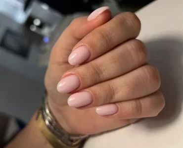 Almond Nails Nude Pink, Very Short Almond Nails, Strawberry Milk Nails, Milk Nails, Chic Manicure, Short Almond Nails, Nails Nude, Short Almond, Nails For Women