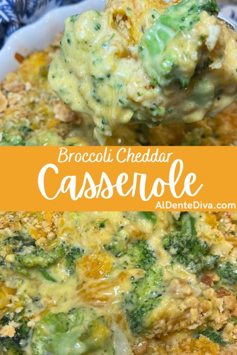 BROCCOLI CHEDDAR CASSEROLE Broccoli Cheddar Casserole, Casserole Side Dishes, Broccoli Casserole, Broccoli Cheddar, Broccoli Recipes, Vegetable Sides, Easy Food To Make, Vegetable Side Dishes, Vegetable Dishes