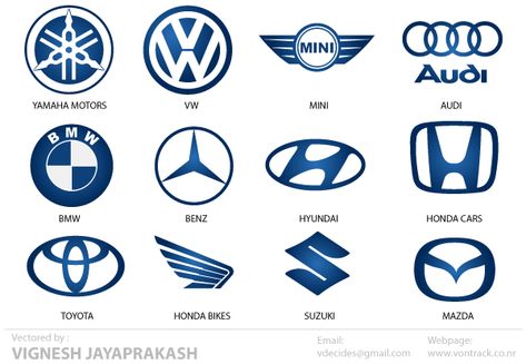 Automotive Logos Free Vector Logo Xe, Auto Logos, All Car Logos, Car Brands Logos, Logo Quiz, Logo Design Inspiration Creative, Automotive Logo, Honda Cars, Logo Design Free