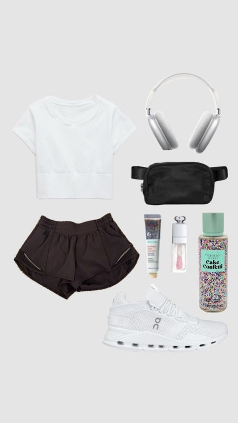 Created by mackenzieberggren on Shuffles Girl Exercise, Dance Class Outfit, Black Shorts Outfit, Class Outfits, Preppy Outfits For School, Preppy Inspiration, Workout Fits, Cute Preppy Outfits, Preppy Outfit