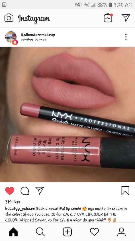 Fall Lip Color For Blondes, Nyx Fortune Cookie Butter Gloss Lip Combo, Lipstick Lip Liner Combo, Lip Liner And Stick Combo, Lip Liner For Fair Skin, Nyx Pink Lip Combo, Best Lip Combos For Medium Skin, Walmart Lip Combo, Best Nyx Lip Combos Fair Skin