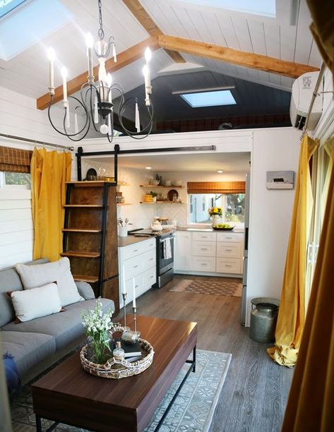 Tiny Home Ideas Tiny Guest House, Tiny Home Ideas, Design Casa Piccola, Bathroom Tiny, Tiny House Furniture, Wohne Im Tiny House, Tiny House Interior Design, Shed To Tiny House, Tiny House Plan