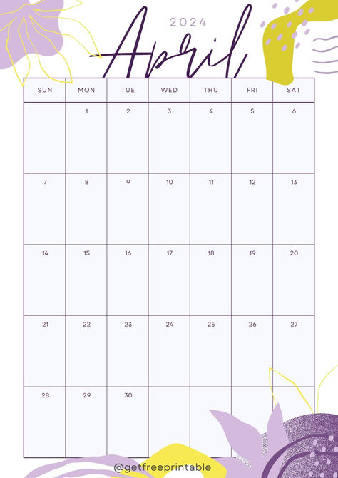 April Calendar 2024 Aesthetic April Calendar 2024, Google Calendar Aesthetic, Calendar Aesthetic, 2024 Calendar Printable, April Calendar, 2024 Aesthetic, Printable Calendars, Calendar Templates, Google Calendar