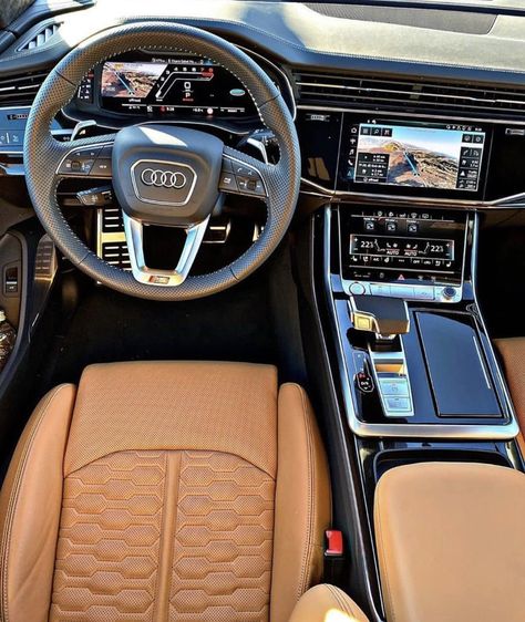 Car Manifestation, Audi Rsq8, Kabuto Yakushi, Audi Sq7, Audi Interior, Luxury Cars Range Rover, Luxury Lifestyle Aesthetic, Caribbean Queen, Luxury Cars Audi