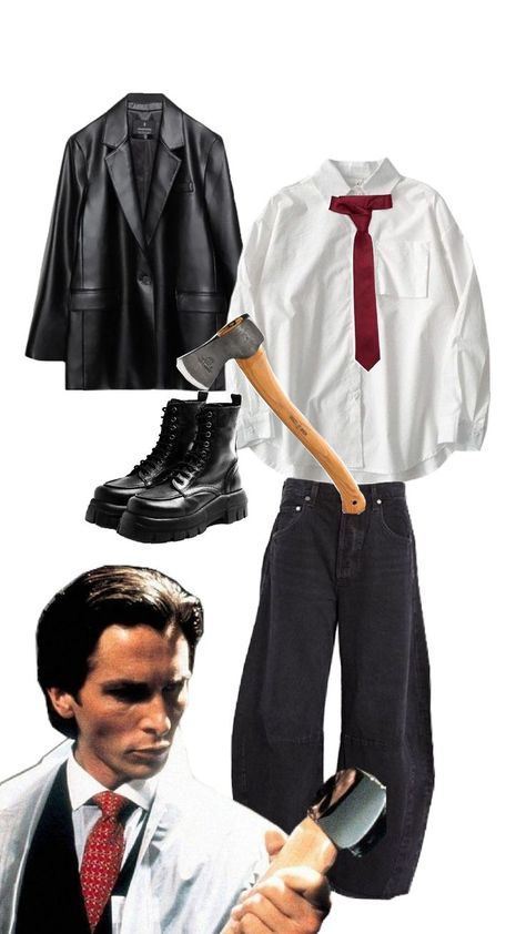 American Psycho Costume American Pshyco Costume Boy, Patrick Bateman Costume Men, American Pyscho Costumes, American Phyco Costumes, American Physco Costumes, American Pshyco Costume Girl, American Physco Costume Women, Patrick Bateman Costume, American Pshyco